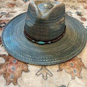 Turquoise Cowgirl Hat